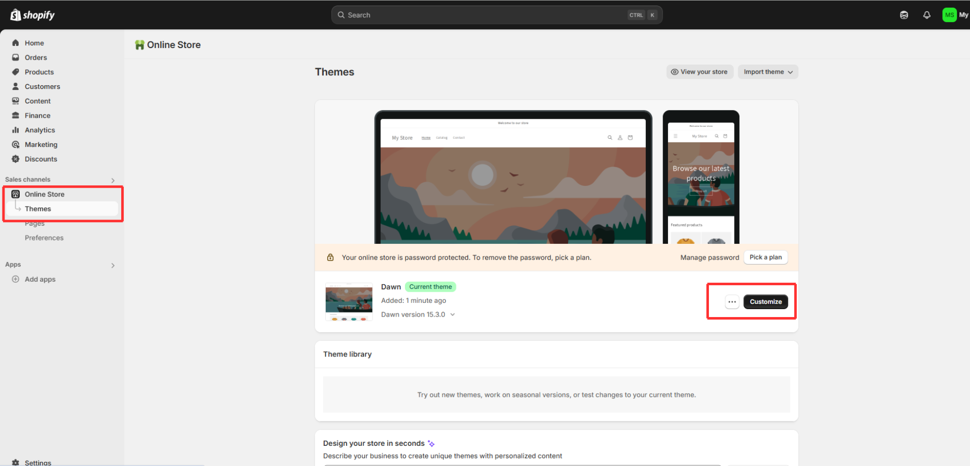 shopify-Customize